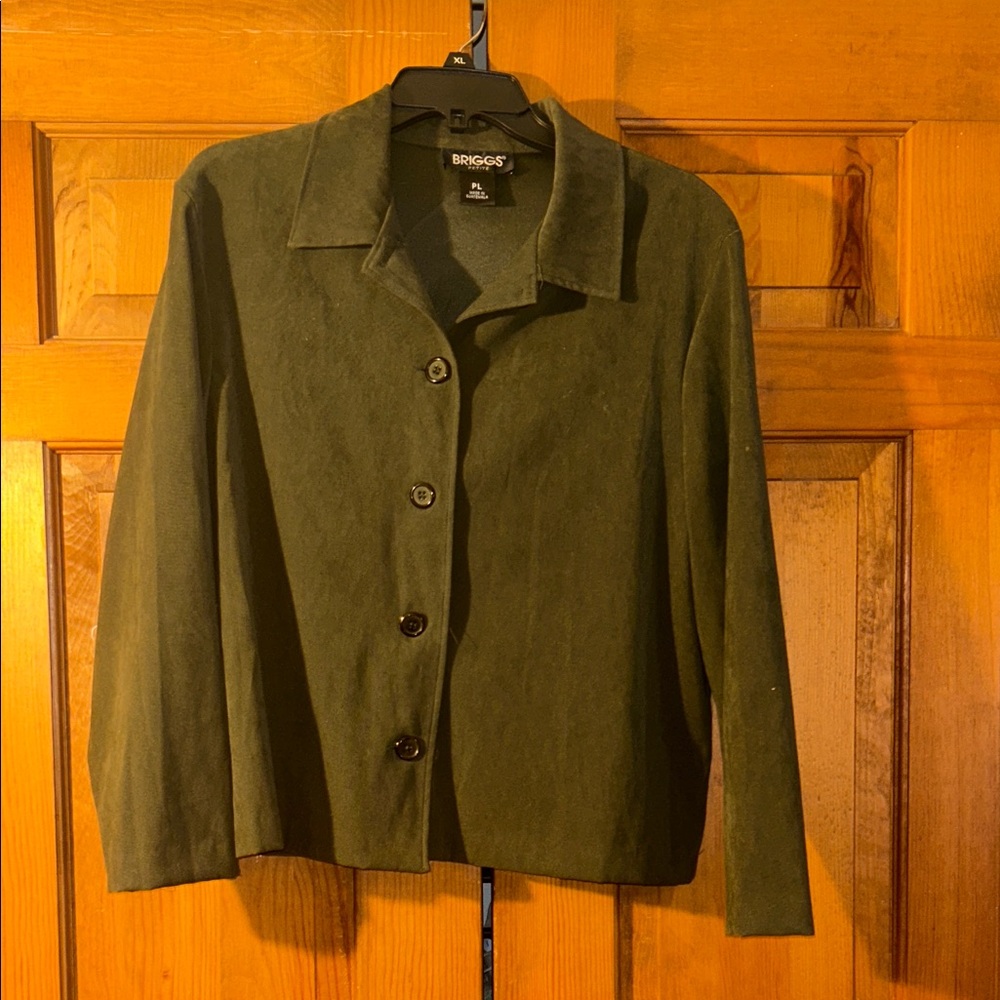 Briggs New York Women's Dark Green Blazer